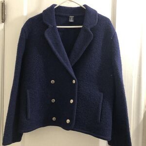 Lands-end Women's Blue Jacket
